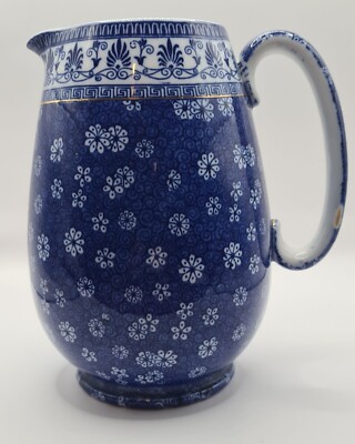 Shelley Late Foley 7919 Cloisello Gänseblümchen antiker Krug mit Fuß 1913 7,25 Zoll