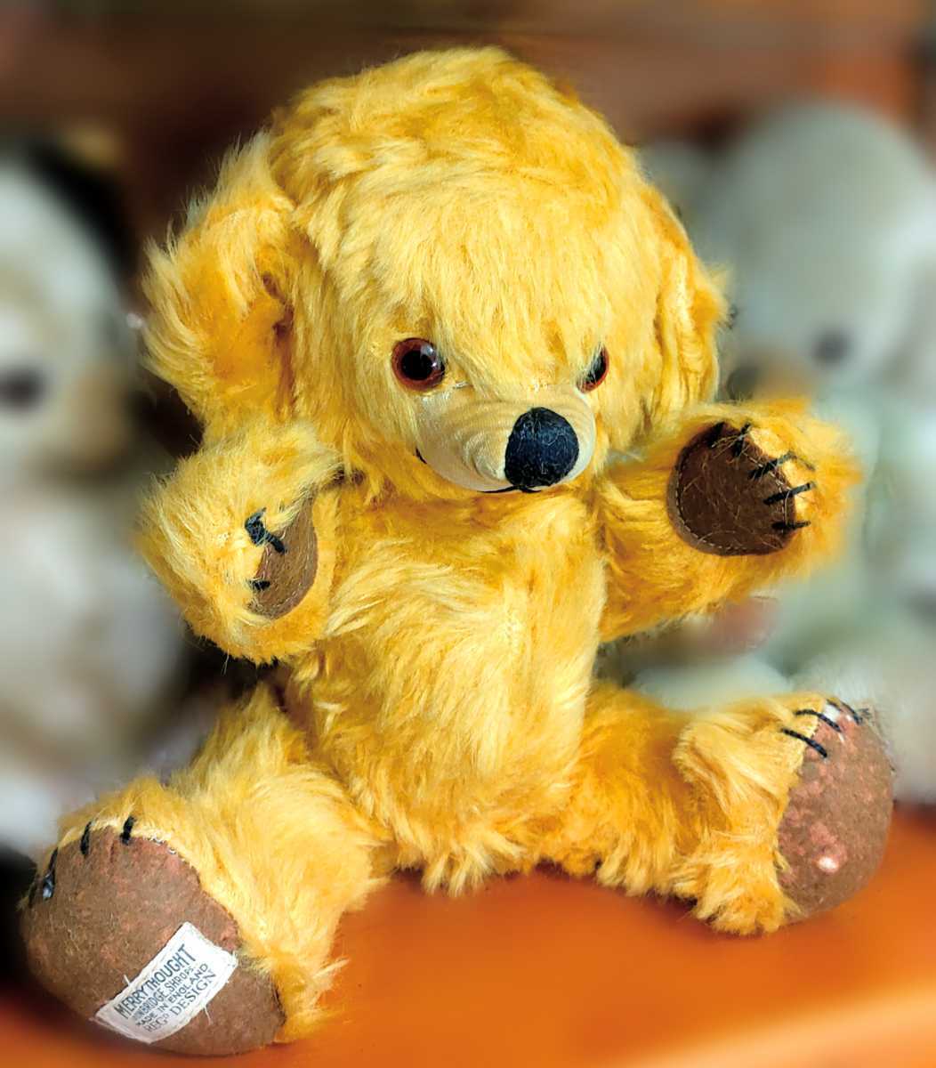 風水チーキー  Ancestor of cheeky merrythought Vintage 1998 Merrythought Ancestor of Cheeky Teddy Bear 8