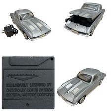 1963 Silver Corvette For VHS Video Cassette Rewinder 1980 Chevy Licensed WORKS