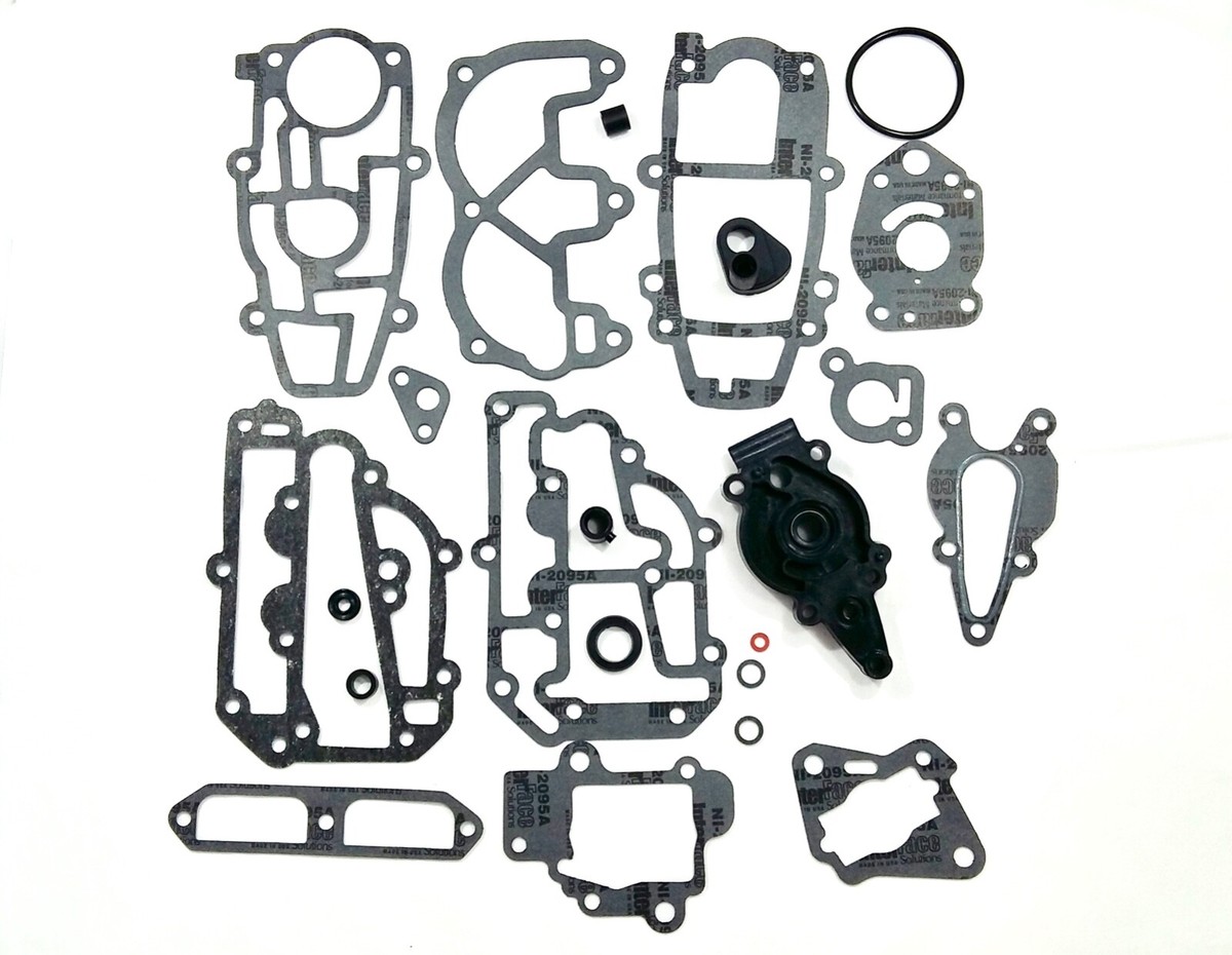 マーメイル パーツ MERCURY/MARINER 6HP-15HP GASKET SET REPLACES 27-42364A92 | eBay