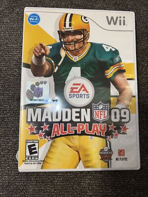 Madden NFL 09 All-Play - Nintendo Wii Nintendo Wii 14633155457| eBay