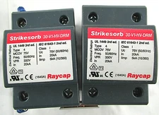 Raycap Strikesorb 30-V1-HV-DRM Surge Protection Unit~ For PARTS/ REPAIR