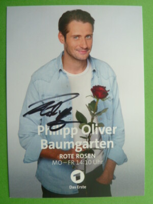 Philipp Oliver Baumgarten, the first card ''Red Roses''