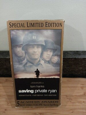 Saving Private Ryan (VHS, 2000, 2-Tape Set, Special Limited Edition)