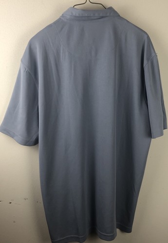 Johnnie-O Polo Shirt Mens Large Blue Prep-Performance Stretch Golf Athleisure - Picture 4 of 9