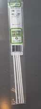Evergreen Scale Models #158 STRIPS, .060 X .188 X 14", Styrene, pk 4 -See Below