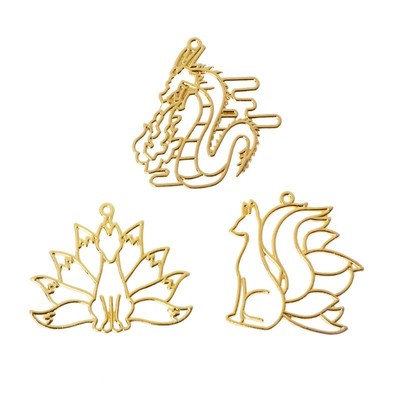 Dragon Frame Shape Epoxy Mold DIY Resin Casting DIY Silicone Mold