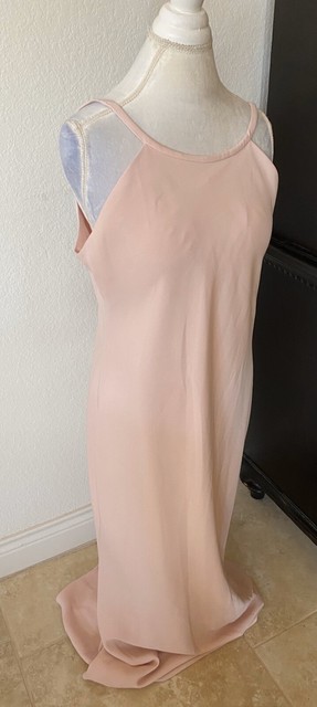 calvin klein light pink dress