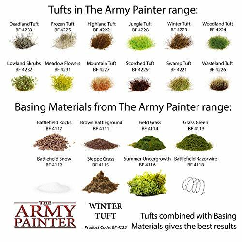 The Army Painter - Battlefield Tufts - Terrain Model Kit for Miniature Bases ...