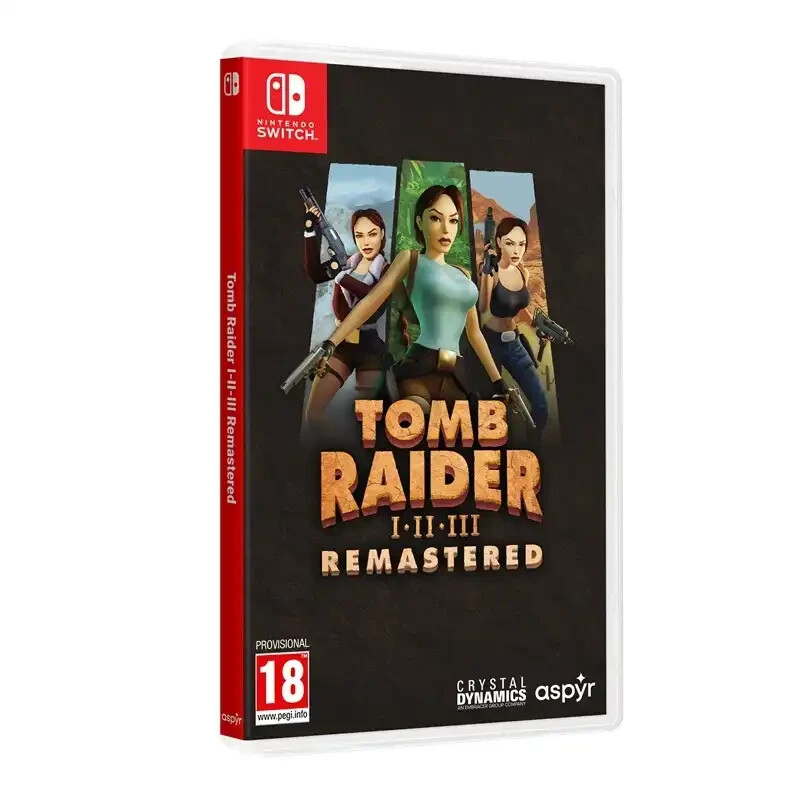 Tomb Raider I-III Remastered Starring Lara Croft (Nintendo Switch