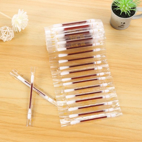 50x Medical Iodine Cotton Stick Disinfected Cotton Swab For First Aid - Picture 2 of 11