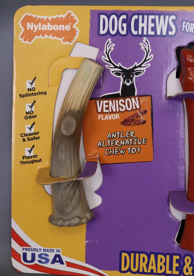 Nylabone Dog Chews for Powerful Chewers - 3 Variety Pack - Image 3 of 4