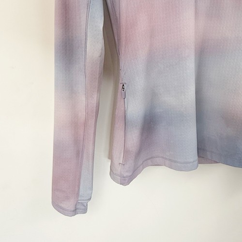 Calia Golf by Carrie Underwood Size XS UPF 50 Half Zip Long Sleeve Top Tie Dye - Picture 5 of 13