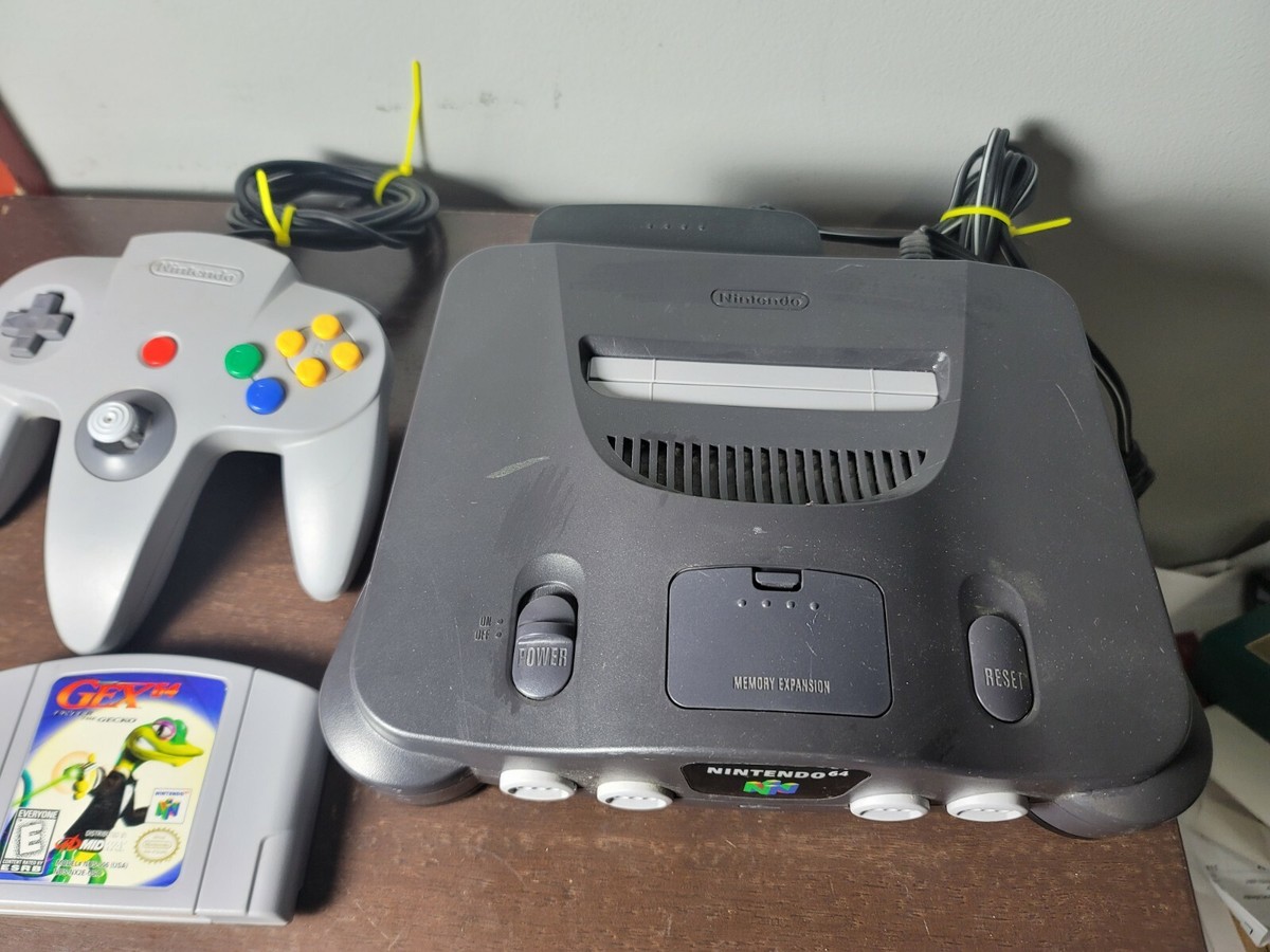 Nintendo 64 N64 Console Complete Bundle w/ Controller - All