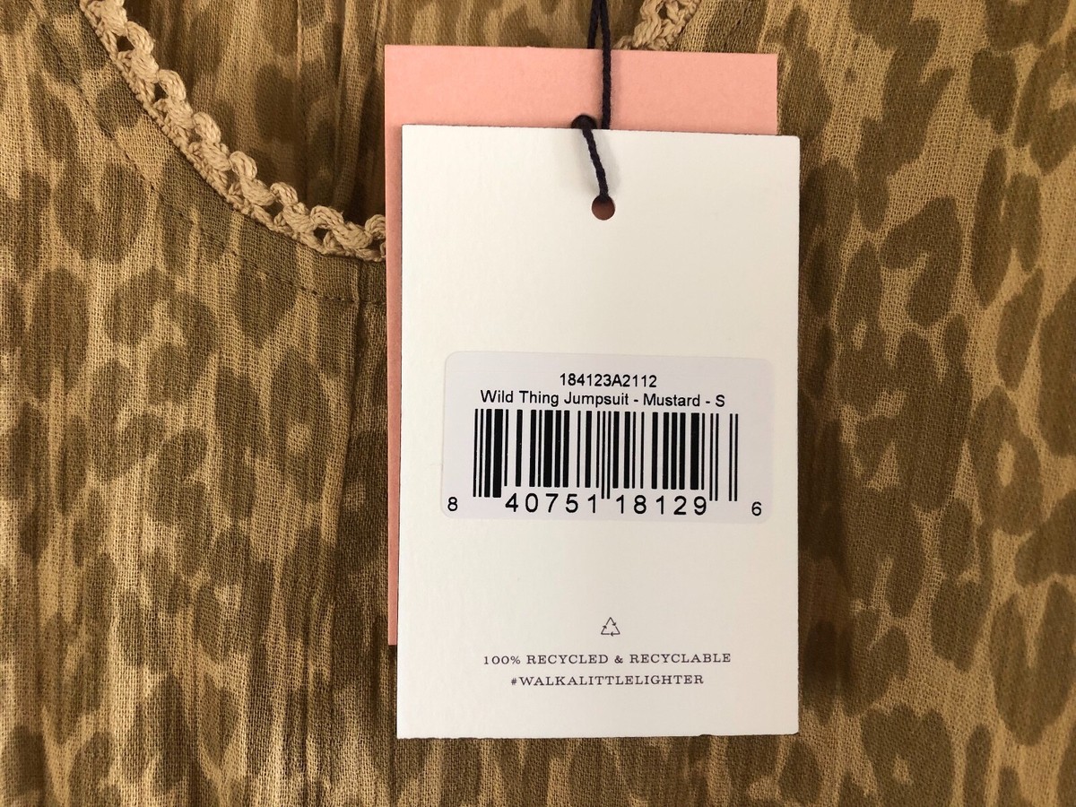 my WOW! NWT Spell & the Gypsy Collective Designs Wild Thing Jumpsuit