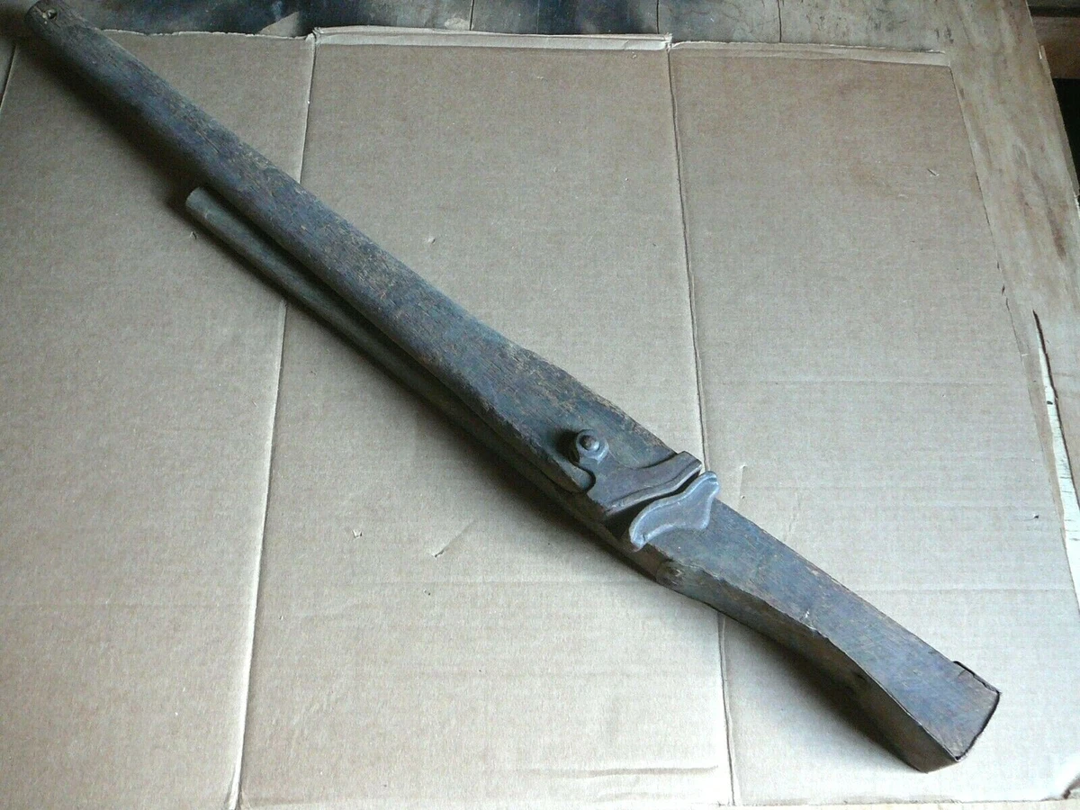 Antique barbed wire fence sales stretcher
