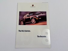 1998 PORSCHE 911 CARRERA & BOXSTER SALES BROCHURE/POSTER IN EXCELLENT CONDITION