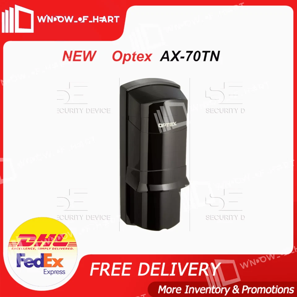 2PCS Optex AX70TN Indoor/Outdoor Photo Beam Detector, Up to 70 Foot Beam AX-70TN - Image 3 of 4