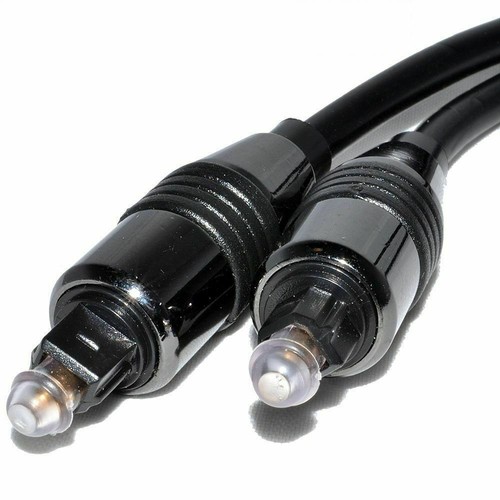 OPTICAL DIGITAL AUDIO Lead 1.5m TOSLink SPDIF Surround Sound Cable Black - Picture 9 of 12