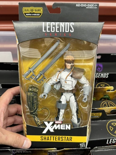 Figura de acción Warlock BAF Marvel Legends X-Men Shatterstar totalmente nueva