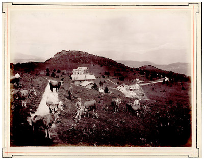 Jean Gilletta, Aix-les-Bains, Plateau du Revard et Chaîne du Mont-Blanc vintage 