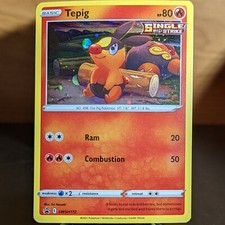 Tepig SWSH172 NM Black Star Promo Cosmos Holo Near Mint Foil Pokemon Card 172