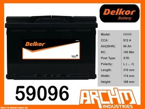 Аккумулятор delkor 90 ah