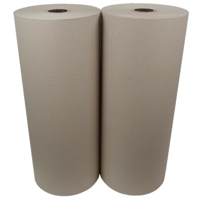 2 Rollen Schrenzpapier Packpapier 100g/m² 50 cm x 191 lfm a 10 kg mit Innenhülse