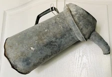 4qt Dover Galvanized Oil Can Barn Country Workshop Garage Rustic Farm Decor 1930