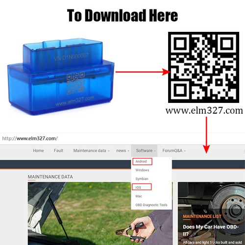 Fits NISSAN Bluetooth 4.0 ELM327 OBD2 Car Diagnostic Scanner Tool iPhone Android - Picture 11 of 12