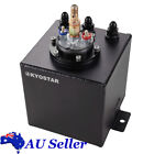 <!--F#f_0-->2L Black Aluminum Fuel Surge Tank With 044 Highflow 300LPH Fuel Pump AN6 Fitting<!--F/-->