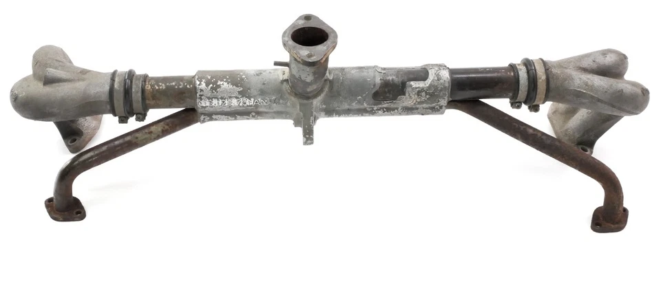 Colector de admisión 71-74 VW Bug Beetle refrigerado por aire doble puerto 1600cc - 113 129 701 AN Foto 3 de 4