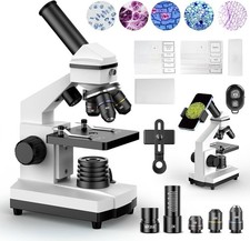 Microscopes for Kids Students Adults, 100X-2000X Powerful Biological Microscopes