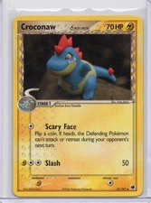 Croconaw 27/101 Delta Species EX Dragon Frontiers Pokemon TCG LP