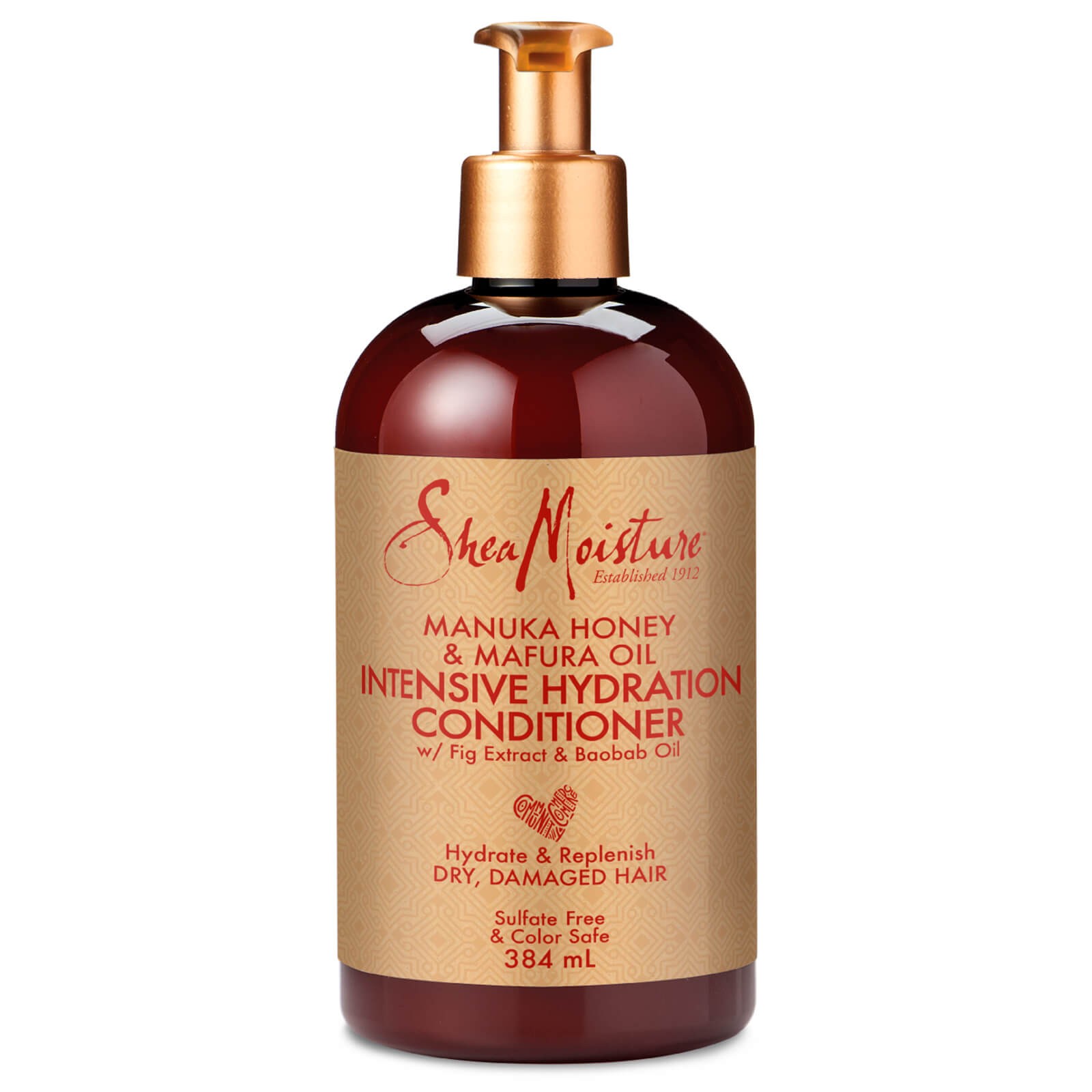 Shea Moisture Unisex Brown Manuka Honey & Mafura Oil Intensive Hydration Conditioner 384Ml In - Image 2