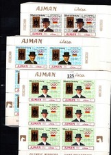 # 60 SETS AJMAN - MNH - SPORTS - OLYMPICS - 10 SHEETS
