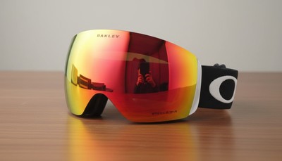 BRAND NEW! Oakley Flight Deck L Goggles, Matte Black/Prizm Torch Iridium Lens