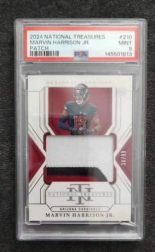 2024 Panini National Treasures - Rookie Patches Marvin Harrison Jr. #210 /99...