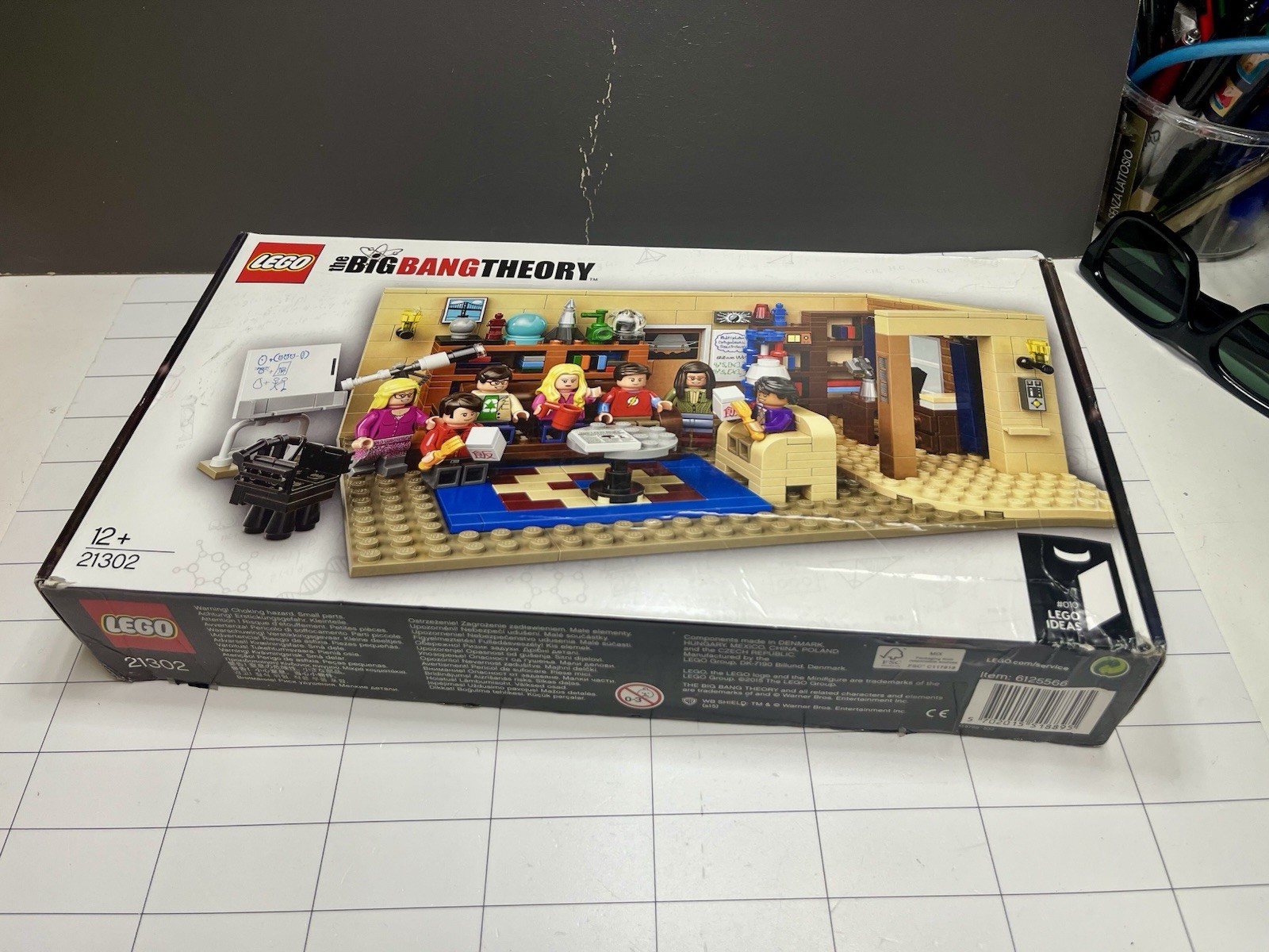 Lego Big Bang Theory Ideas 21302 Completo Scatola Istruzioni