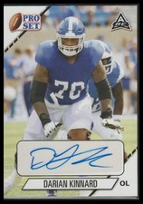 2021 Pro Set College Football #PS-DK1 Darian Kinnard Autographs