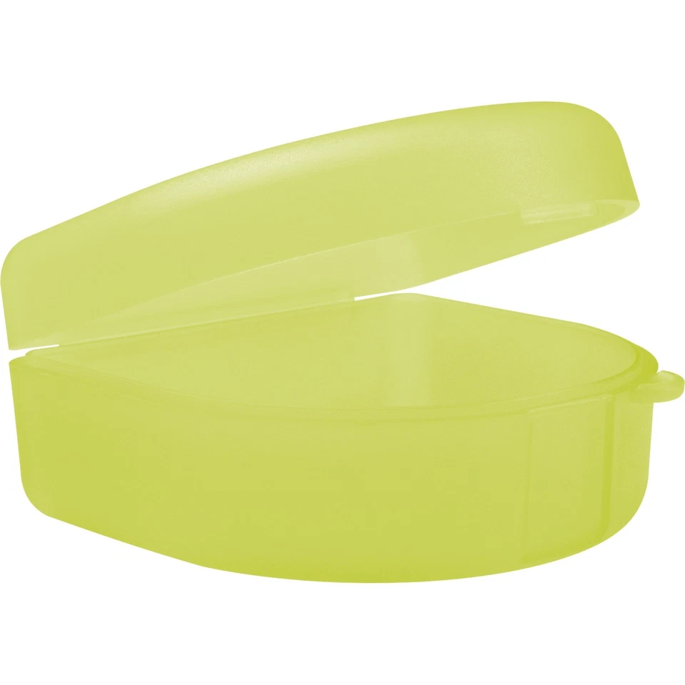 WELLSAMED GMBH wellsamed Zahnspangendose Spangendose Dentobox gelb 1 Stück