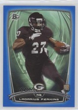 2014 Bowman Rookies Blue Foil 16/499 Ladarius Perkins #95 y0i