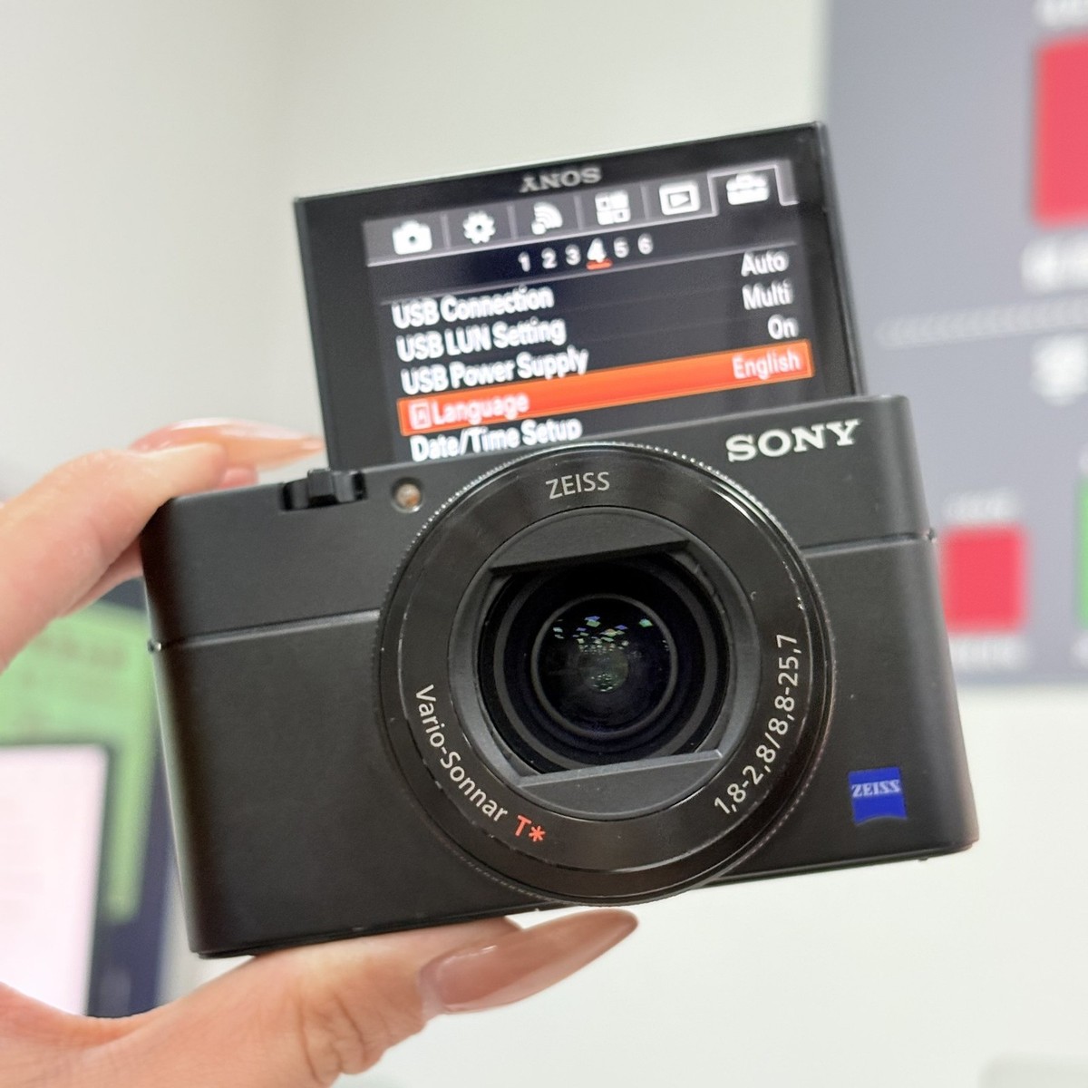 Sony Cyber-shot DSC-RX100V 20.1MP Digital Camera with Wifi NFC