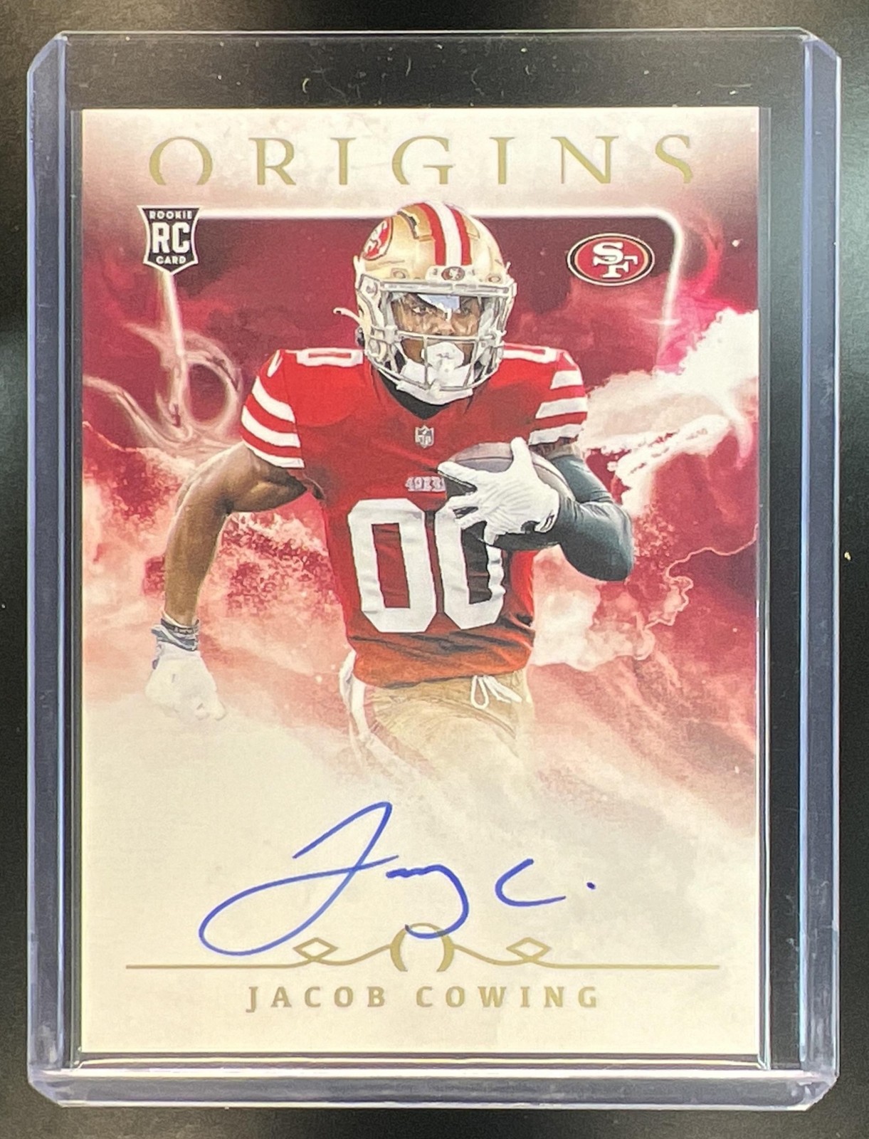 Jacob Cowing Panini Origins Rookie Autographs #RAUJCO Base