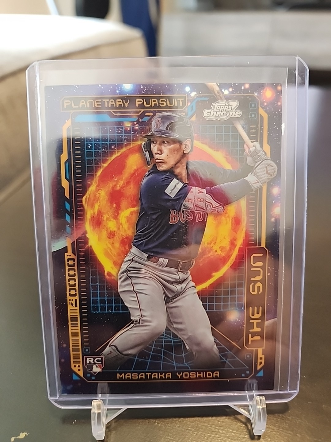 2023 Topps Cosmic Chrome - Planetary Pursuit Masataka Yoshida #PPS-3 Sun (RC)