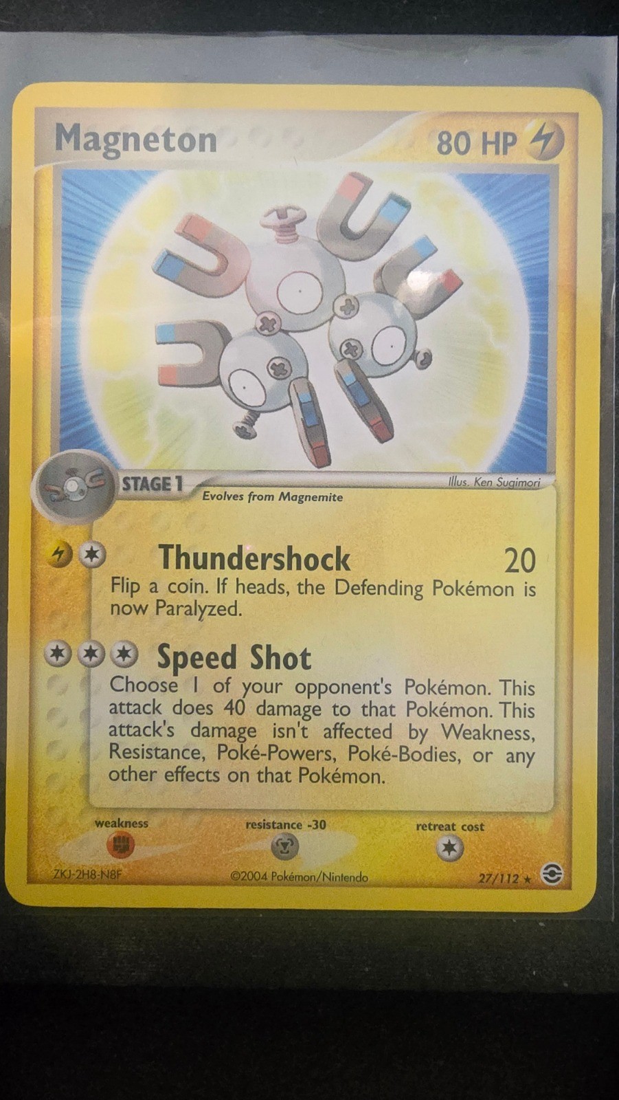 Magneton FireRed & LeafGreen 27/112 NM