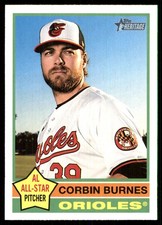 Corbin Burnes 2025 Topps Heritage #140 Baltimore Orioles MLB READ FREE SHIPPING