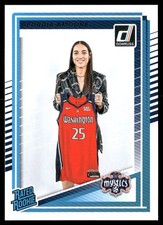 Georgia Amoore 2025 Donruss WNBA #96 Rookie Washington Mystics