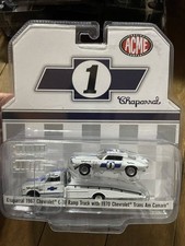 Chaparral 1967 Cherolet C-30 Ramp Truck 1970 Trans Am Camaro acme greenlight