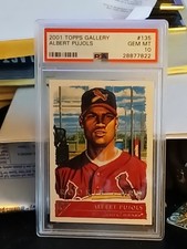 2001 Topps Gallery - Albert Pujols #135 PSA 10 RC